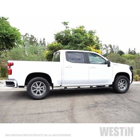 Westin Automotive 19-C SILVERADO/SIERRA 1500 CREW CAB(5.5 FT BED)BLK PRO TRAXX 5 W2W OVAL NERF BAR 21-534685
